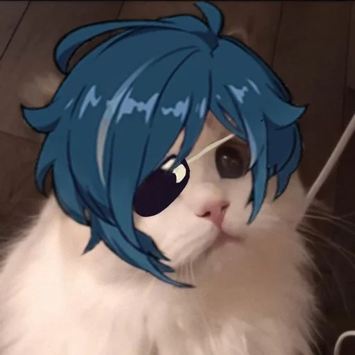 ❄️ Стикер «Kitty Kaeya» для Telegram