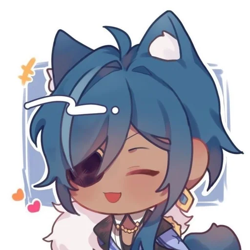 ❄️ Стикер «Kitty Kaeya» для Telegram