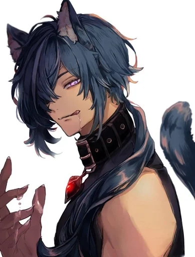 Стикерпак Kitty Kaeya для Telegram — скачать