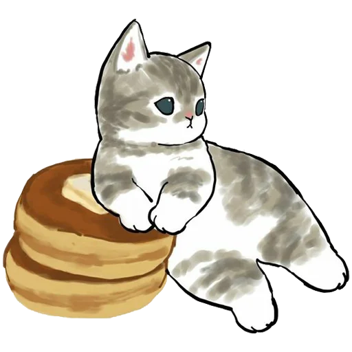 Стикерпак kittynyam для Telegram — скачать