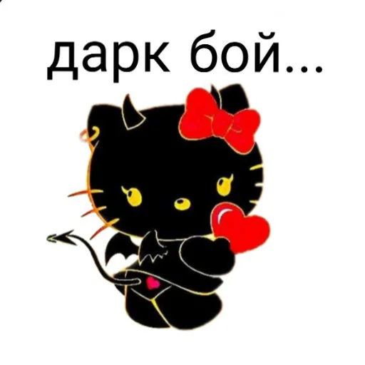 🏴 Стикер «hello kitty squad» для Telegram