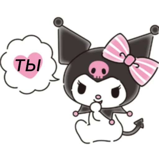 ❤️ Стикер «hello kitty squad» для Telegram