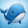 🤩 Эмодзи «Киты» для Telegram