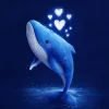 🤩 Эмодзи «Киты» для Telegram