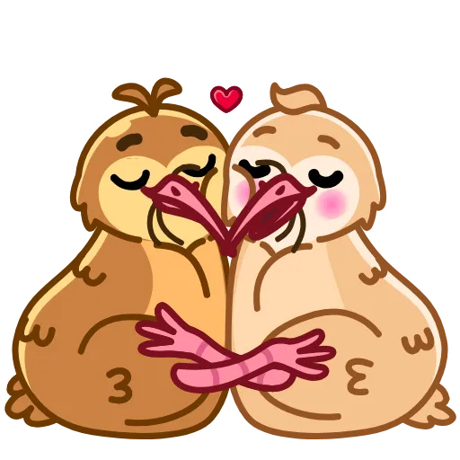 👩‍❤️‍👨 Стикер «Kevin» для Telegram