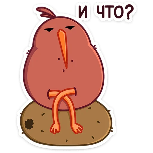 🙄 Стикер «Киви Кивик» для Telegram