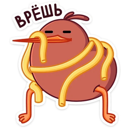 🤨 Стикер «Киви Кивик» для Telegram