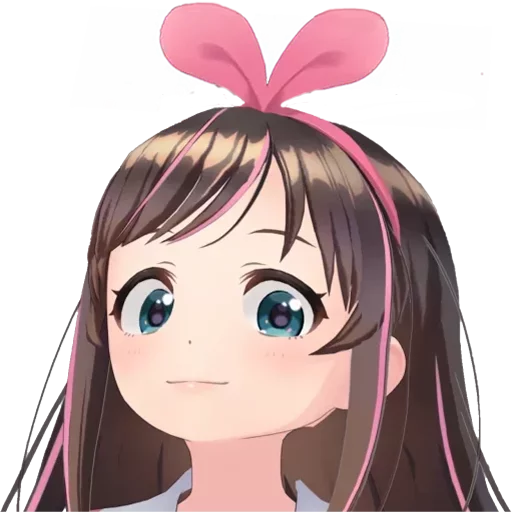 Стикерпак Kizuna Ai для Telegram — скачать