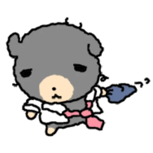 😞 Стикер «kkiwoong the puppy» для Telegram