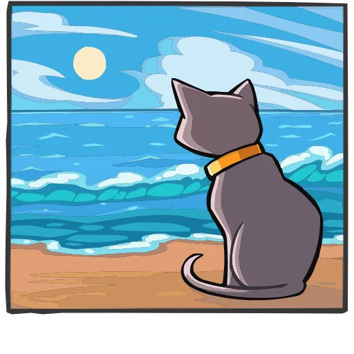 🌊 Эмодзи «Клео 2.0» для Telegram