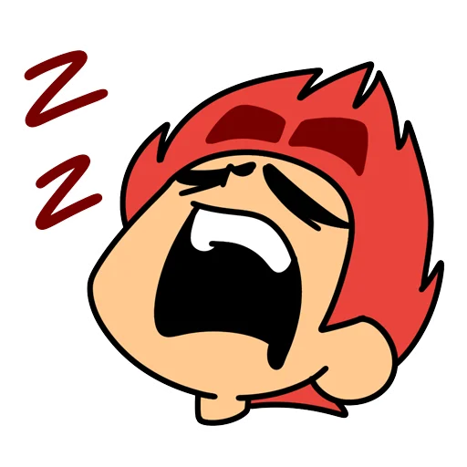 😴 Стикер «Пердун» для Telegram