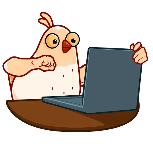 👊 Эмодзи «Белая Клунька» для Telegram