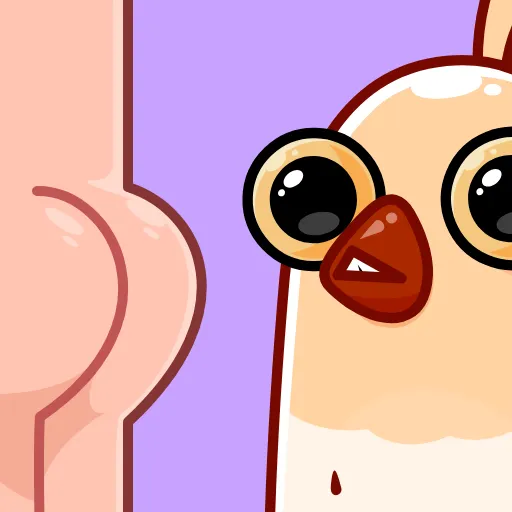 🍑 Эмодзи «Белая Клунька» для Telegram