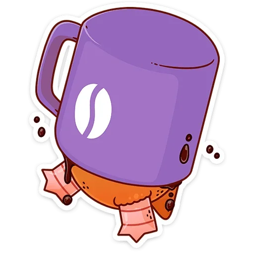 ☕️ Стикер «Клунька» для Telegram