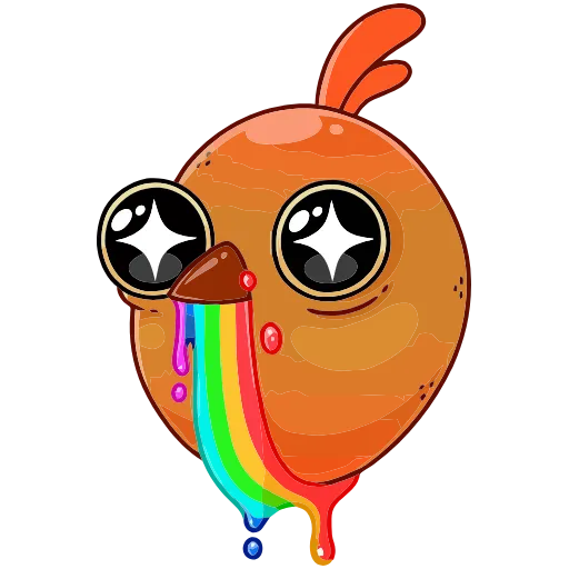 🌈 Эмодзи «Клунька» для Telegram