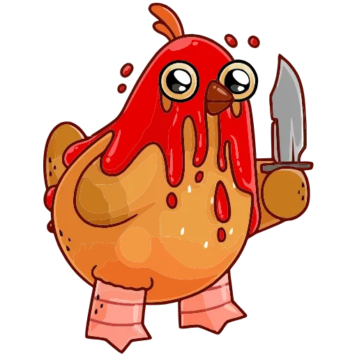 🔪 Эмодзи «Клунька» для Telegram