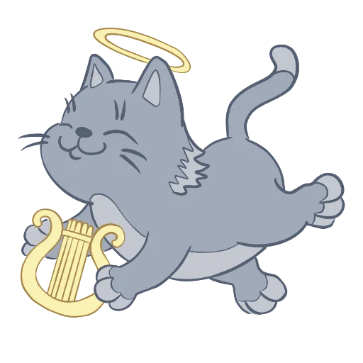 👼 Стикер «Книга фантиков» для Telegram