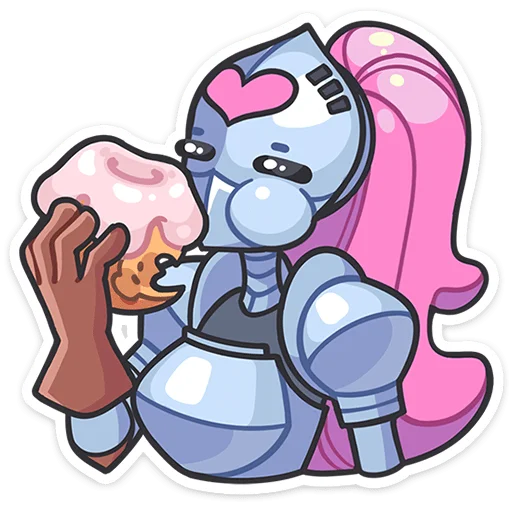 🍩 Стикер «Вайлет» для Telegram