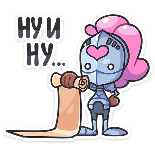 😳 Стикер «Вайлет» для Telegram
