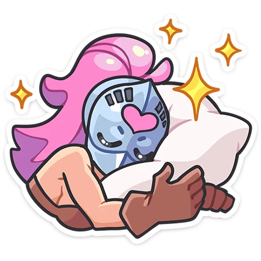 💤 Стикер «Вайлет» для Telegram