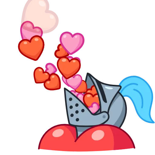 😍 Стикер «Date Knight» для Telegram