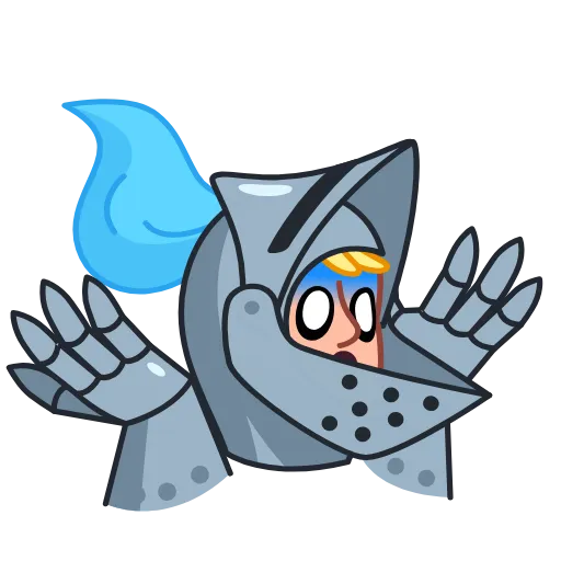😱 Стикер «Date Knight» для Telegram