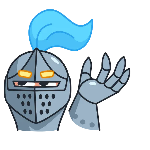 🤦‍♂️ Стикер «Date Knight» для Telegram