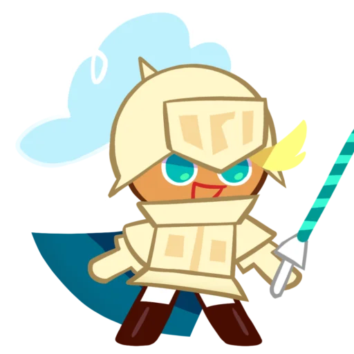 🗡️ Стикер «Knight Cookie» для Telegram