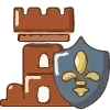🏠 Эмодзи «Knights» для Telegram