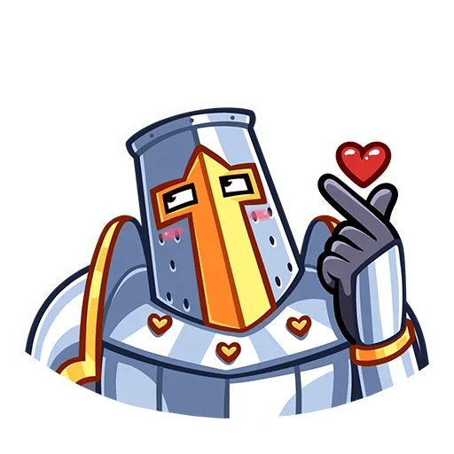 ❤️ Стикер «Найт» для Telegram