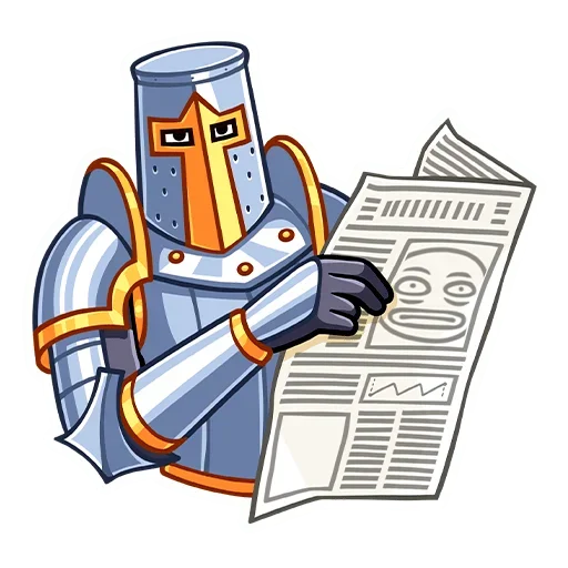 😒 Стикер «Найт» для Telegram
