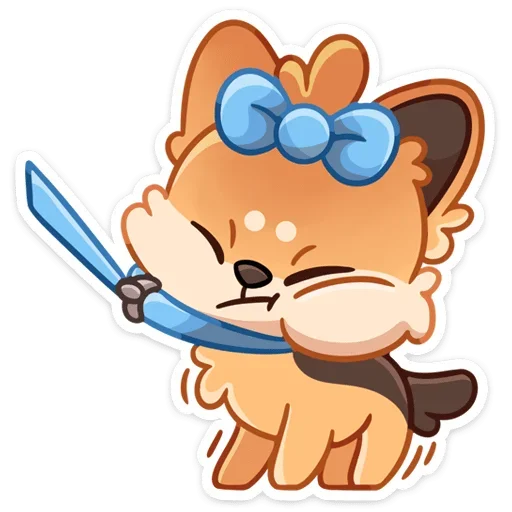 😡 Стикер «Кнопа» для Telegram