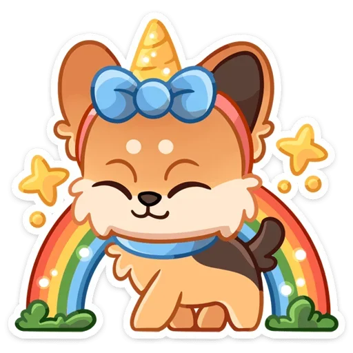 🤩 Стикер «Кнопа» для Telegram