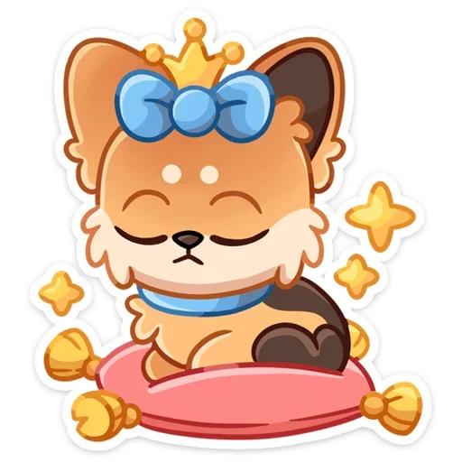 ☹ Стикер «Кнопа» для Telegram