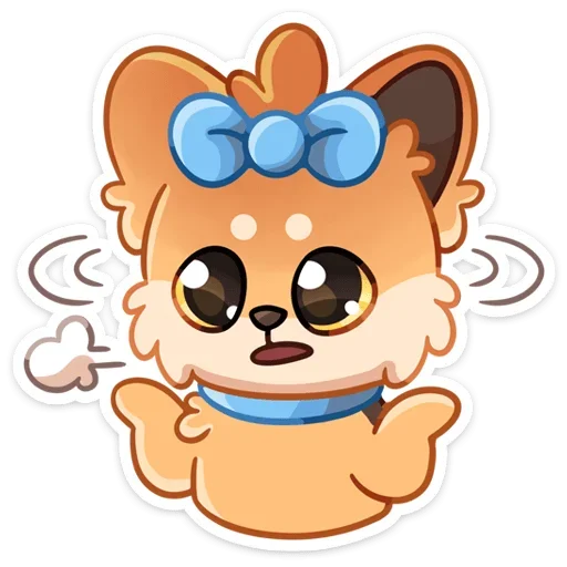 🤷‍♀ Стикер «Кнопа» для Telegram