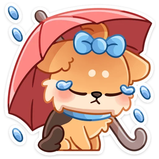 ☔ Стикер «Кнопа» для Telegram