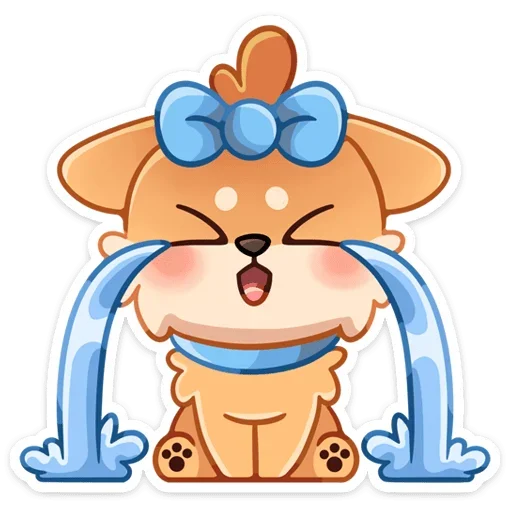 😭 Стикер «Кнопа» для Telegram