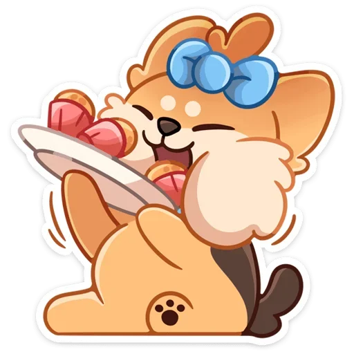 🍫 Стикер «Кнопа» для Telegram