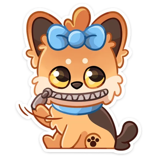 🤐 Стикер «Кнопа» для Telegram