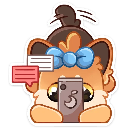 📲 Стикер «Кнопа» для Telegram