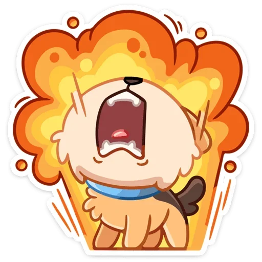 🤯 Стикер «Кнопа» для Telegram