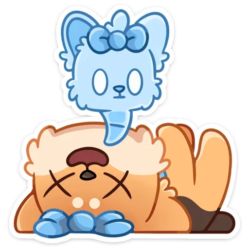 ⚰ Стикер «Кнопа» для Telegram
