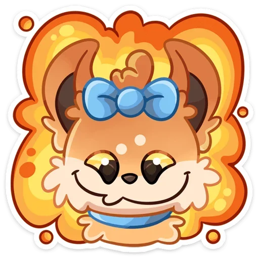 🤤 Стикер «Кнопа» для Telegram