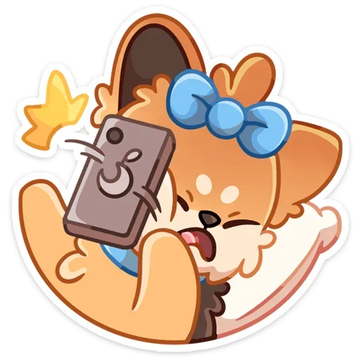 🙈 Стикер «Кнопа» для Telegram