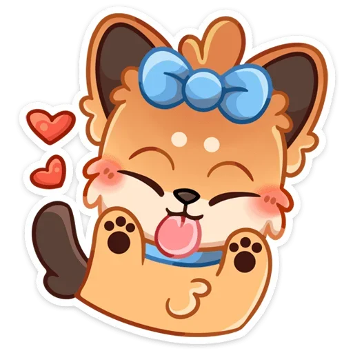 ☺ Стикер «Кнопа» для Telegram