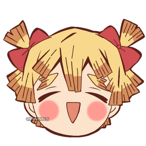 ☺️ Стикер «Demon Slayer Клинок рассекающий демонов» для Telegram