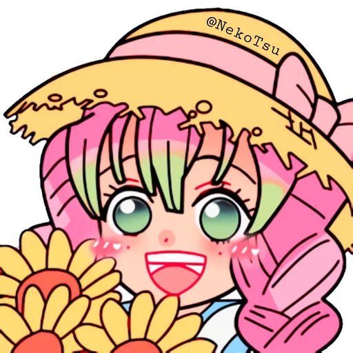 Стикерпак KNY Chibi для Telegram — скачать