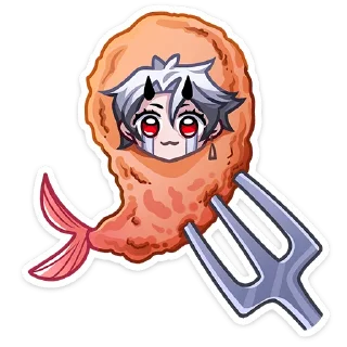 🍤 Стикер «Ко» для Telegram