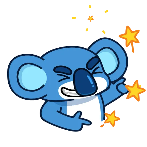 ⭐ Стикер «Коала» для Telegram