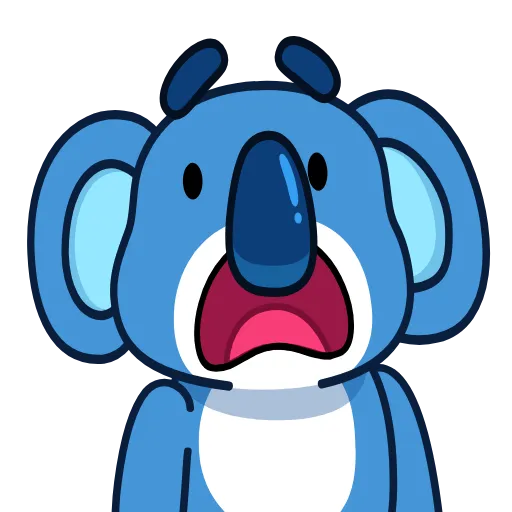 ⭐ Стикер «Коала» для Telegram